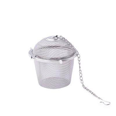 Tea Infuser Filter with Hanging Chain Mesh Strainer Stainless Steel Stainless Steel Strainer Tea Infuser for Kitchen