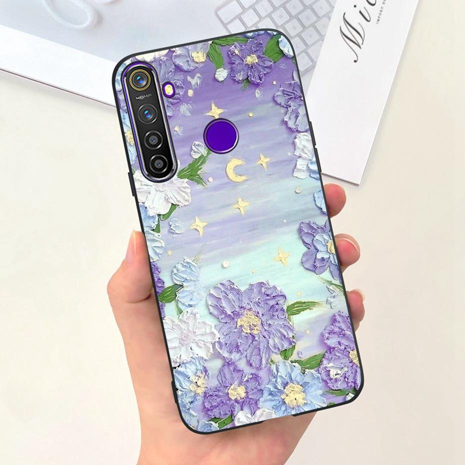 Fashion Case For Realme 5 Pro 5i 5s Soft Silicon Protective Cover For Realme5 5 i 5Pro Jelly Phone Cases