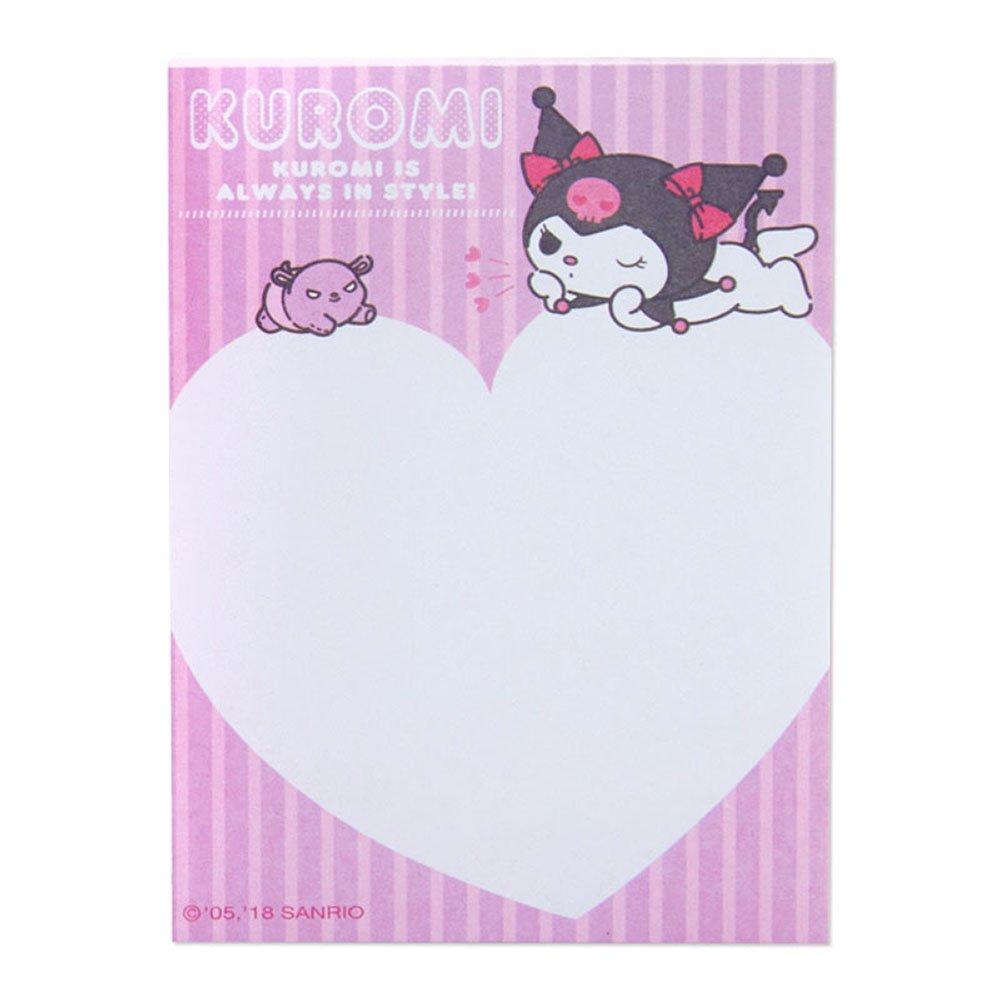 Kuromi Memo in a case book-shaped
