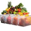 Kitchen Clear Storage Boxes Food Containers Refrigerator Storage Boxes Sealed Cereals Legumes Storage Home Assortment Organizer