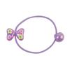 1 Pair  New Cute Hand Drawn Graffiti Bow Princess Headwear Kids Elastic Hair Bands Children Hair Ropes Girls Hair Accessories
