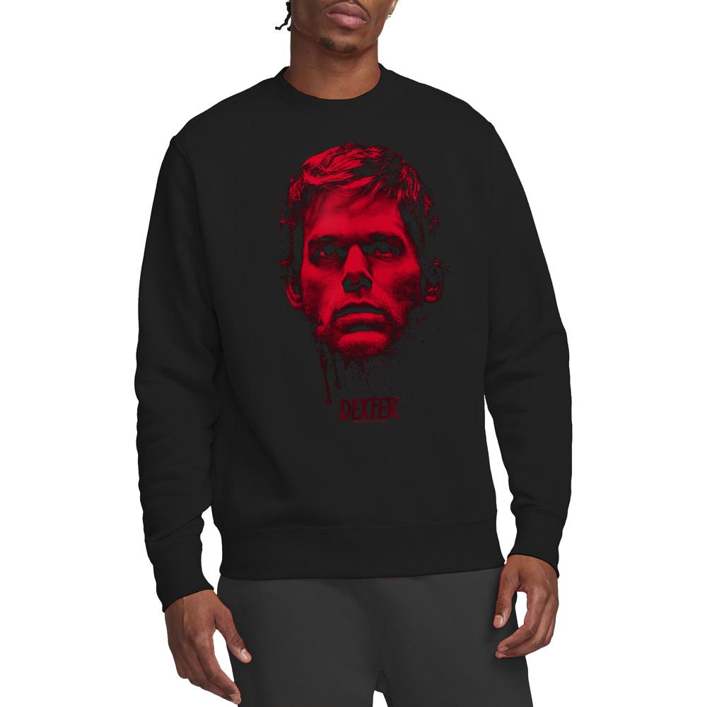 Dexter Unisex Adult Bloody Face Sweatshirt