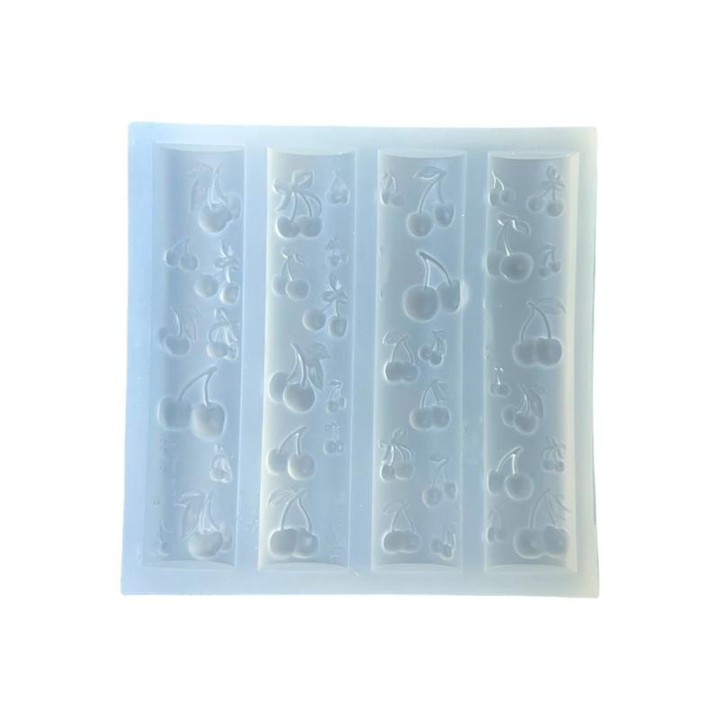 

Versatile Silicone Nail Mould for Lovely Cherry Designs Sturdy and Flexible Accessory for All Nail Shapes and Lengths 1