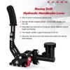 LZONE Racing Hydraulic Drift Handbrake Gear Lever With Oil Tank Hydro E-Brake Rally 0.75Bar 3/8-24 Parking Adjustable Brake