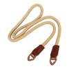 Camera Neck Shoulder Strap Portable Cowhide Nylon Soft Shoulder Belt for Digital SLR Camera Khaki