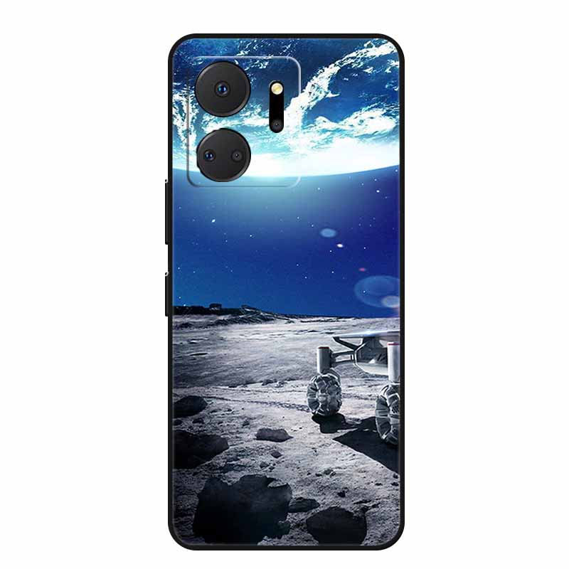 Handyhülle Für Honor X7a Rückseite Hülle X 7 a Coque Stoßfest Schwarzes Silikon Weiche Funda Für Honor Play 7T 7 T Hülle Play7T Capa