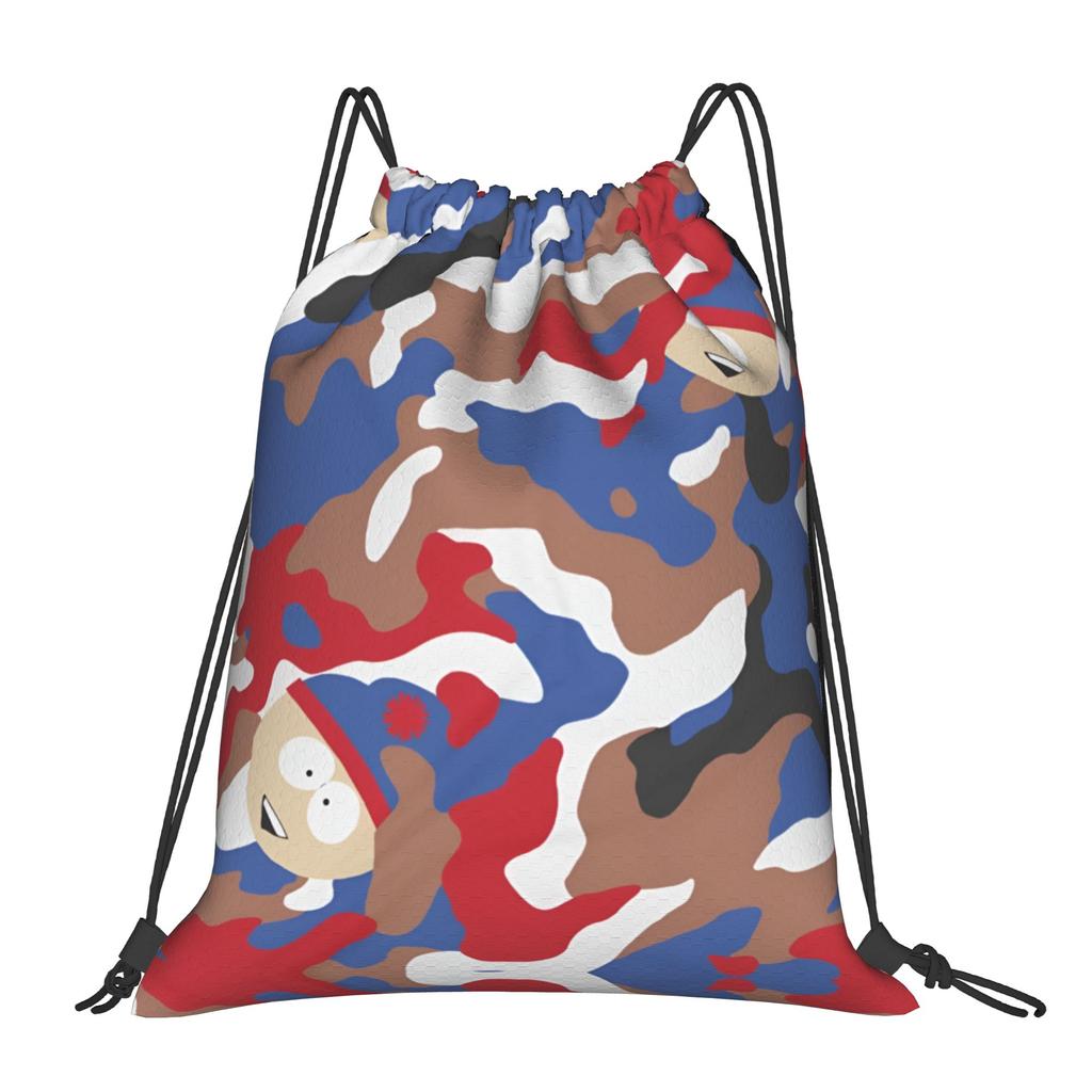 Custom Southes Anime Erics Drawstring Bag for Training Yoga Backpacks Women Men Cartoon Sports Gym Sackpack