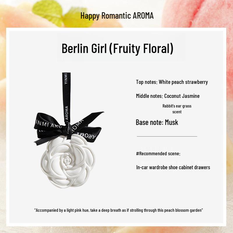 Camellia Scented Wardrobe Fragrance Stone - Long-Lasting Essential Oil Diffuser