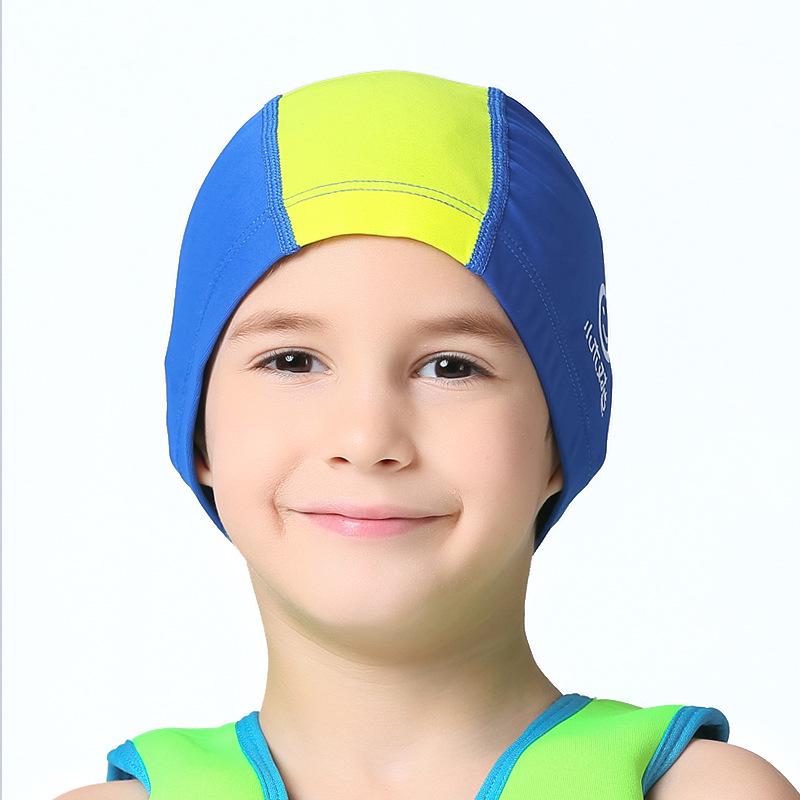 Trendy Japanese-Korean Style Swim Cap for Older Kids - Deepened, Sun-Protective, for Boys & Girls