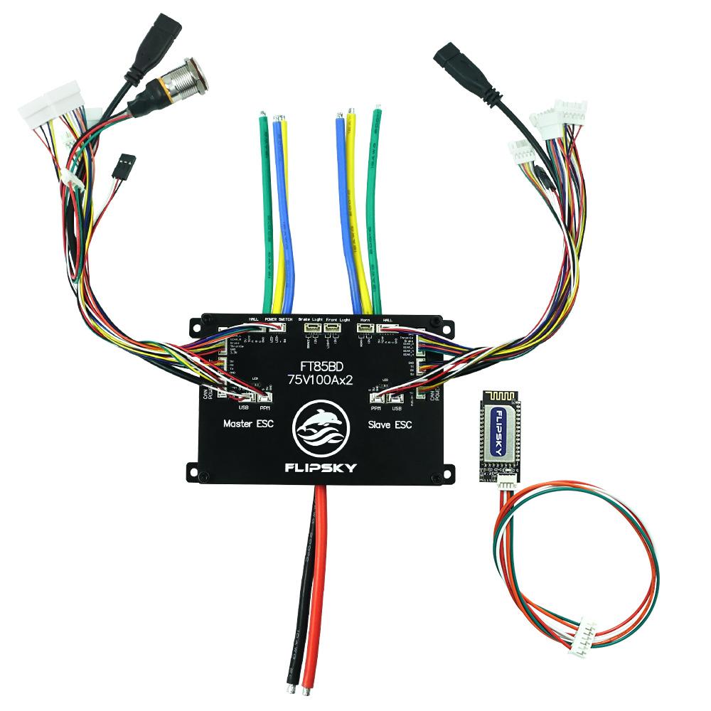 FLIPSKY FT85BD ESC With Aluminum Case NON-VESC For Electric Skateboard / Scooter / Ebike Speed Controller / Electric Motorcycle