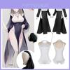 Costume de Cosplay de Monja Chowbie Sensual con Cruz para Halloween