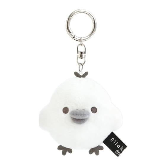 MV73901 Rilakkuma BASIC RILAKKUMA MONOCHROME hanging stuffed toy Kiiroitori