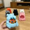 Enfeite de Tigela para Hamster Formato Fofo de Hamster Caixa de Armazenamento de Grande Capacidade Móveis para Casa para Doces Lanches Joias