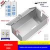 Anti-Theft Wall-Mountable Flame-Retardant Extension Cord and Power Strip Storage Box