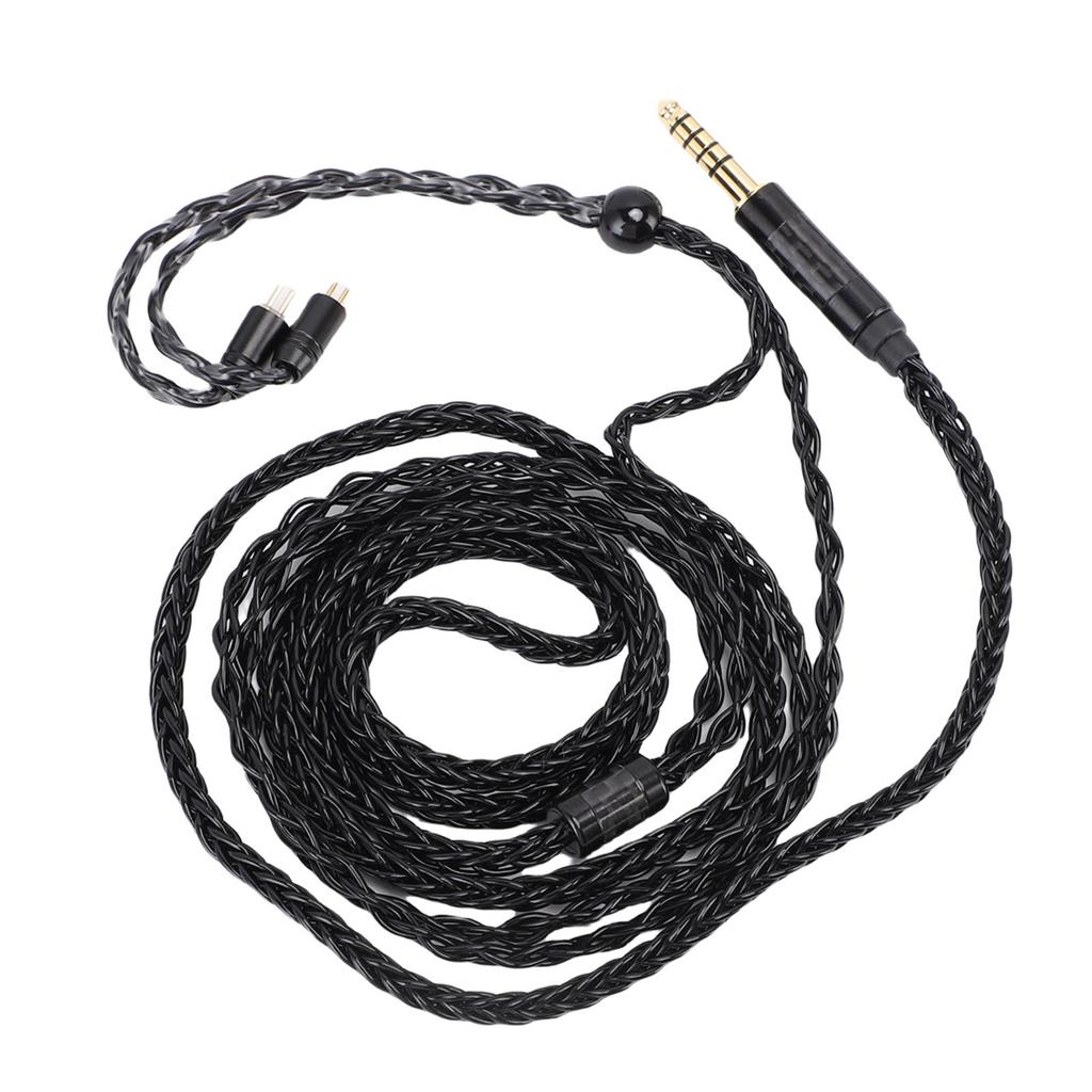 Cable Fit for KZ ZST AS10 ZSR Earphone 4.4mm Balanced Male To 2 Pin 0.78mm 16 Core Silver Plated OFC