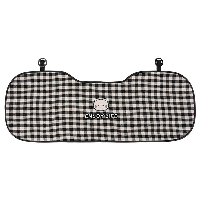 2026 Universal Cute Cat Car Seat Cushion - Comfortable, High-Quality, Four Seasons Half-Cover.