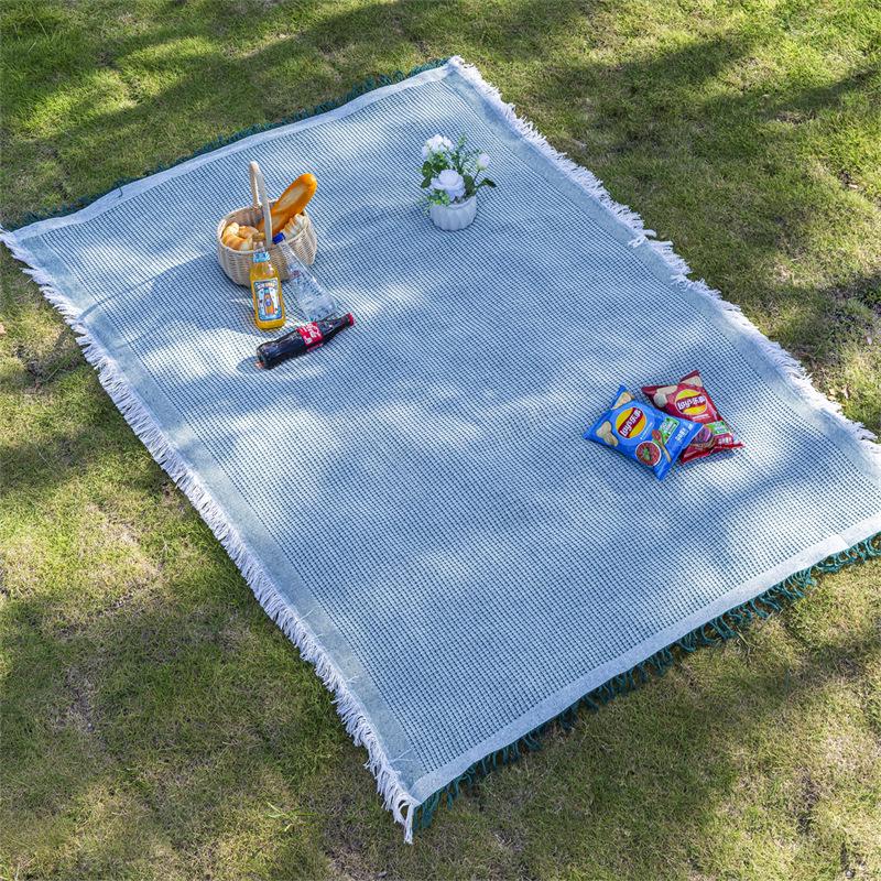 Coperta da Picnic e Campeggio Impermeabile all'Aperto Stile Bohemien da Influencer
