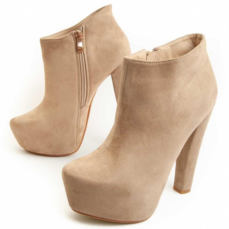 Montevita Botín De Tacón Casual Para Mujer.    Hillse3  93881 36