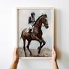 Plakat Reiter Pferd Bilder