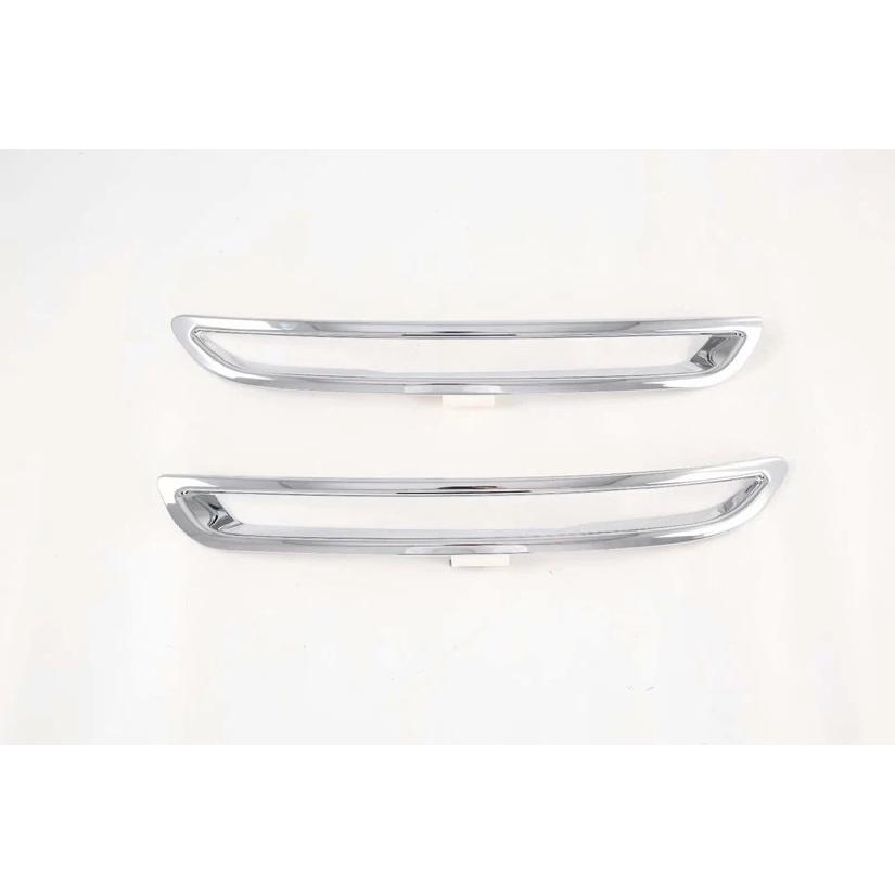 For Mazda CX-30 DM - Car Accessories ABS Chrome Rear Reflector Fog Light Lamp Cover Trim Bezel Frame Styling Garnish