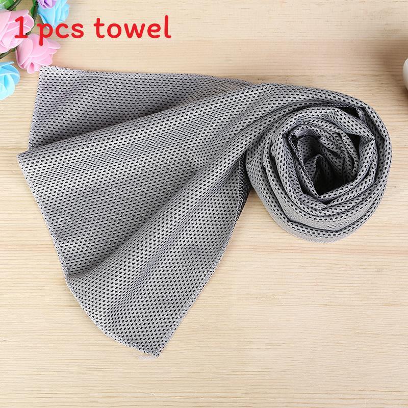 Outdoor Cooling Towel Polyester Fast Dry Ice Cold Sports Towel For Yoga Fitness