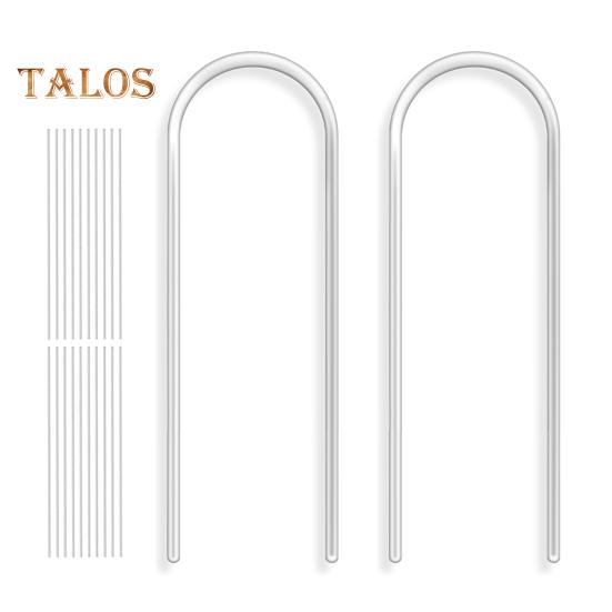 

2 шт. U-образная акриловая решетка для растений, прозрачная опора для растений с завязками, решетка для вьющихся растений для небольших комнатных растений, плющ, монстера L