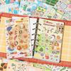 Y2K Stil 60 Blatt/Stück M5 Loseblatt Dekoratives Stickerbuch Kawaii Cartoon Geformtes Stickerbuch Goo Karte Schreibwarensticker