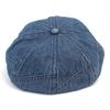 Universal Chemistry Patchwork Denim Newsboy Cap