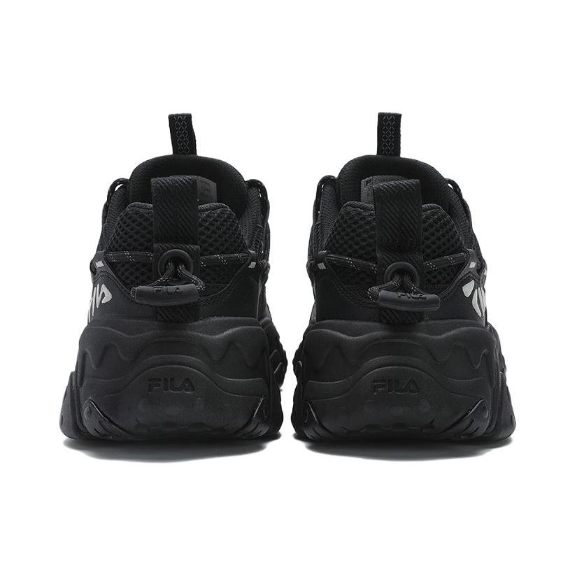 Fila Fluid 5 Cat Paw 5.0 Lace-Up Durable Low-Top Casual Shoes Men Sneaker Black F12M422103FBK