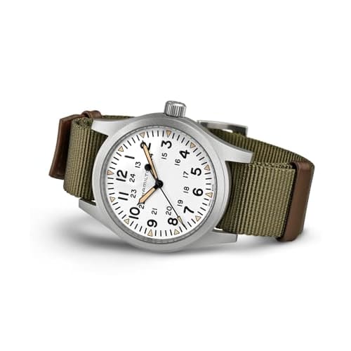 Hamilton Khaki Field Mechanical Hand-Winding Men's Watch H69529913 (Officially Imported) with Official Warranty