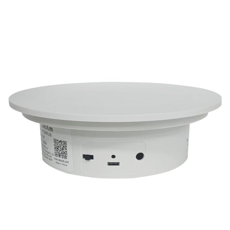 Electric Variable Speed Rotating Turntable for Photography: 360° Panoramic Display Stand for Live Shoots and Video Production