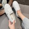 Little white shoes women's new versatile breathable canvas shoes casual board shoes women's shoes summer thin single shoes