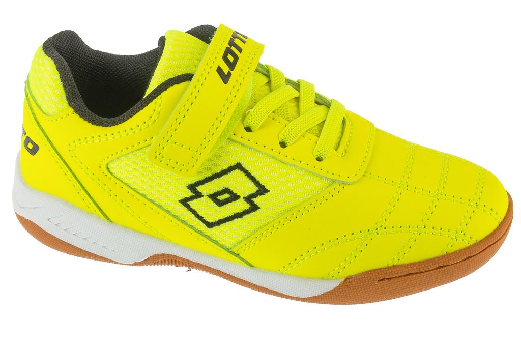 Lotto Pacer K, for Boy yellow Indoor football trainers