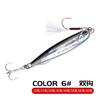 Japen Metal Cast Jig Spoon Shore Casting Jigging Fish Sea Bass Fishing Lure Artificial Bait Tackle