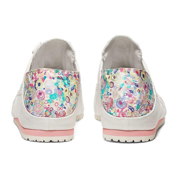 Onitsuka Tiger Mexico 66 Paraty Comfortable Leather Durable Lightweight Low-Top Running Shoes Unisex sneaker White Multicolor 1183B901-100