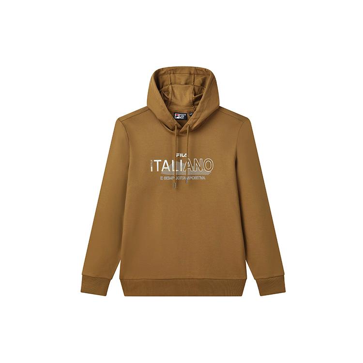 FILA Sweatshirt Men s Solitary Wood Umber F11M132258F-BN XL