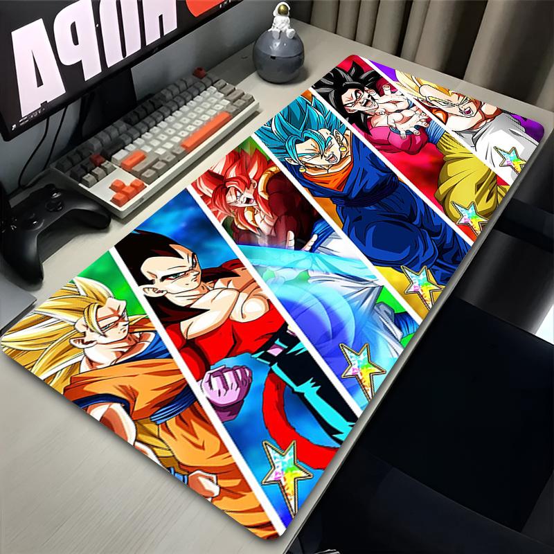 Mouse Pad Dragon Ball DBZ notbook gamer Cool Keyboard NonSlip Rubber Computer rug Carpet Desk Mat PC Gamer x MousePad