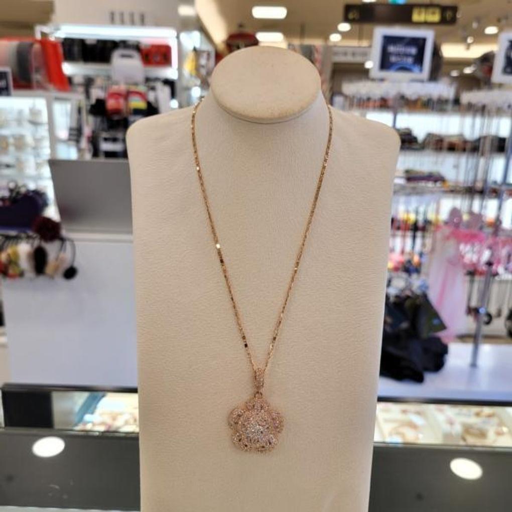 Atria Snowflake Rose N Necklace JTONEFR0031PKF