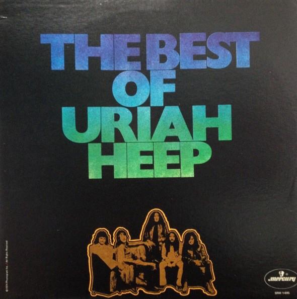 

LP Record URIAH HEEP The Best Of Uriah Heep SRM1695 Mercury 1974 Canada Rock Used