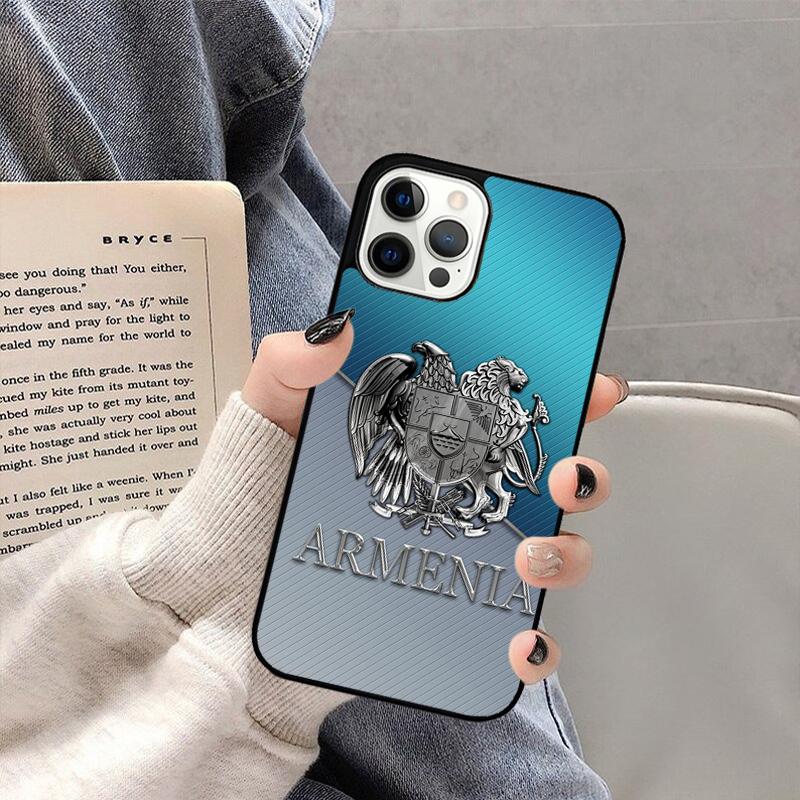 Armenien Armenische Flagge Handyhülle Für iPhone 17 Air 16 15 14 plus 11 12 13 Pro Max Hülle Abdeckung Schale