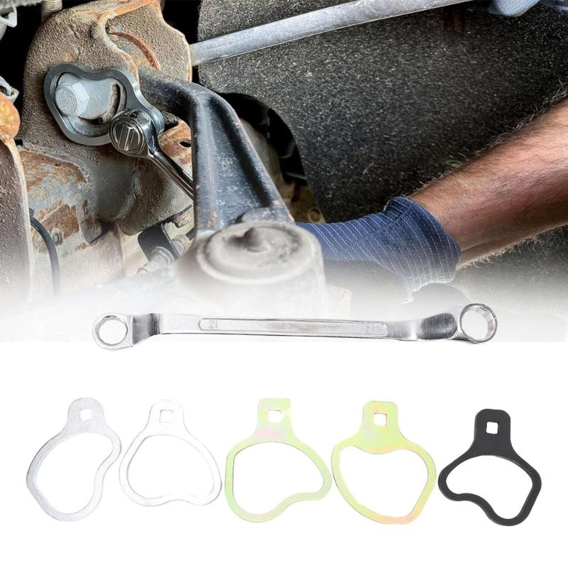 Professional Automotive 41620 Cambers Alignment Tool For Cars Includes 5 Adjustable Holders And Extended 14.5" Wrench