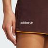 Adidas Originals 80s Skort Slim Fit Stretch Casual Shorts Women Bottoms Dark-Grey-Brown JC6170