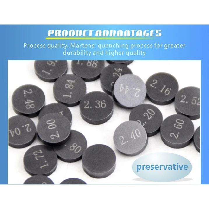 23pcs Motorcycle Engine Parts Adjustable Valve Pad Shims diameter 8.85-8.9 mm thickness 1.72mm - 2.6mm Valve Shim Kits