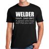Welder Tshirt Engineer Mens Funny Gift Present Novelty Top Tee