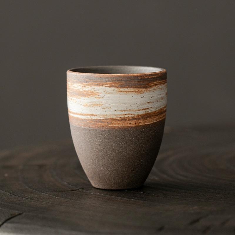 Ceramic Coffee Cups,Japanese Style Ceramic Cup,Latte Mug,Espresso Mugs,Afternoon Teacup,Household Water Mugs  200ml