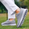 Golf shoes non-slip and wear-resistant sole breathable trend casual sports shoes men's automatic rotating buttons men's shoes