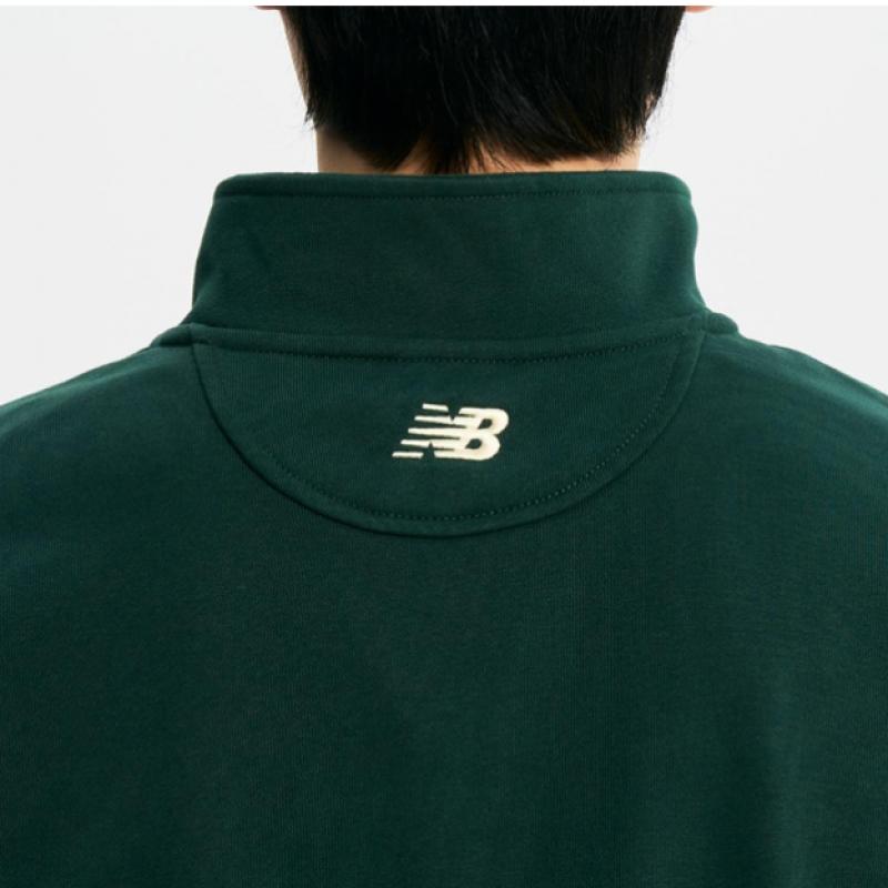 New Balance Public Sports Club Semi Overfit Half Zip Up Sweatshirt Nbnce11213 62