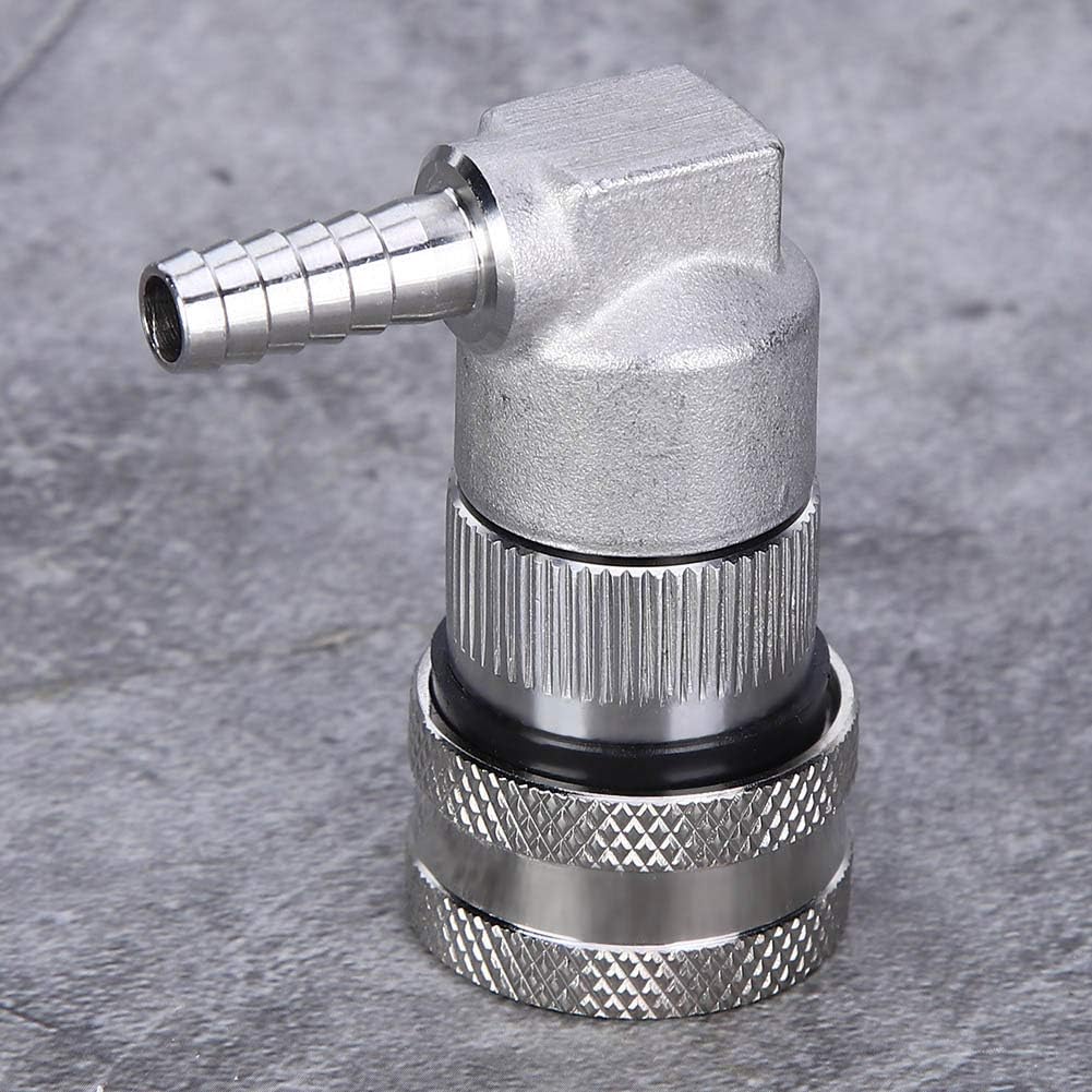 Keg Ball Lock Connector, Stainless Steel Ball Lock Keg Disconnect Quick Ball Lock Quick Connector Dispenser Beer Brewing Kegs Kegging Home Brew Corny