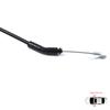 BROSS Auto Parts BDP926 Outer Door Handle Release Lock Latch Bowden Cable Front Door for Renault Fluence. Cable Lenght: 425 Mm