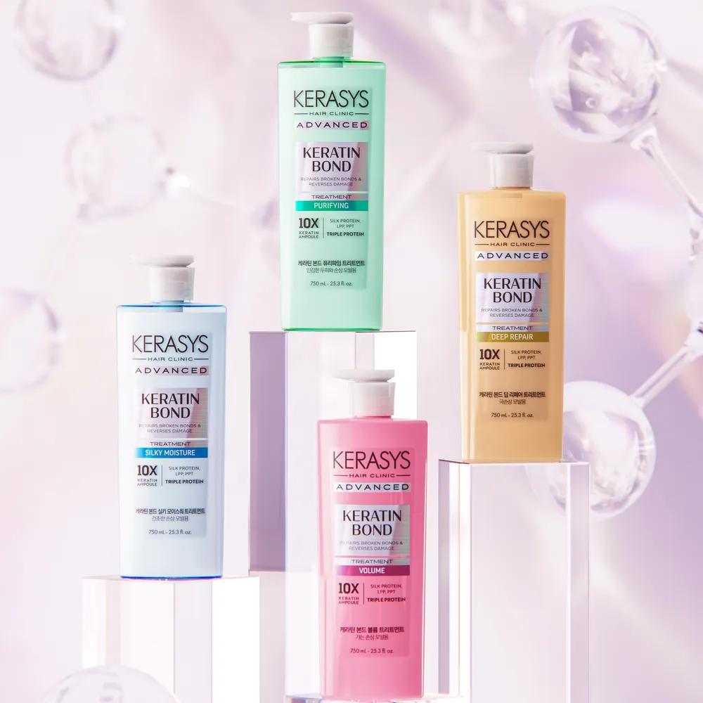 KERASYS Keratin Bond Intensive Treatment for Damaged Hair 750ml x 2 Deep Repair Treatment